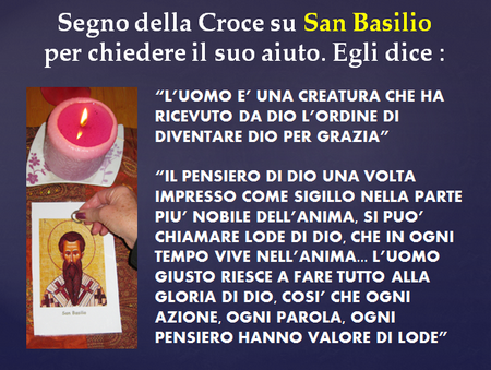 san basilio diceva l'uomo e' una creatura che ha ricevuto da dio l'ordine di diventare dio per grazia